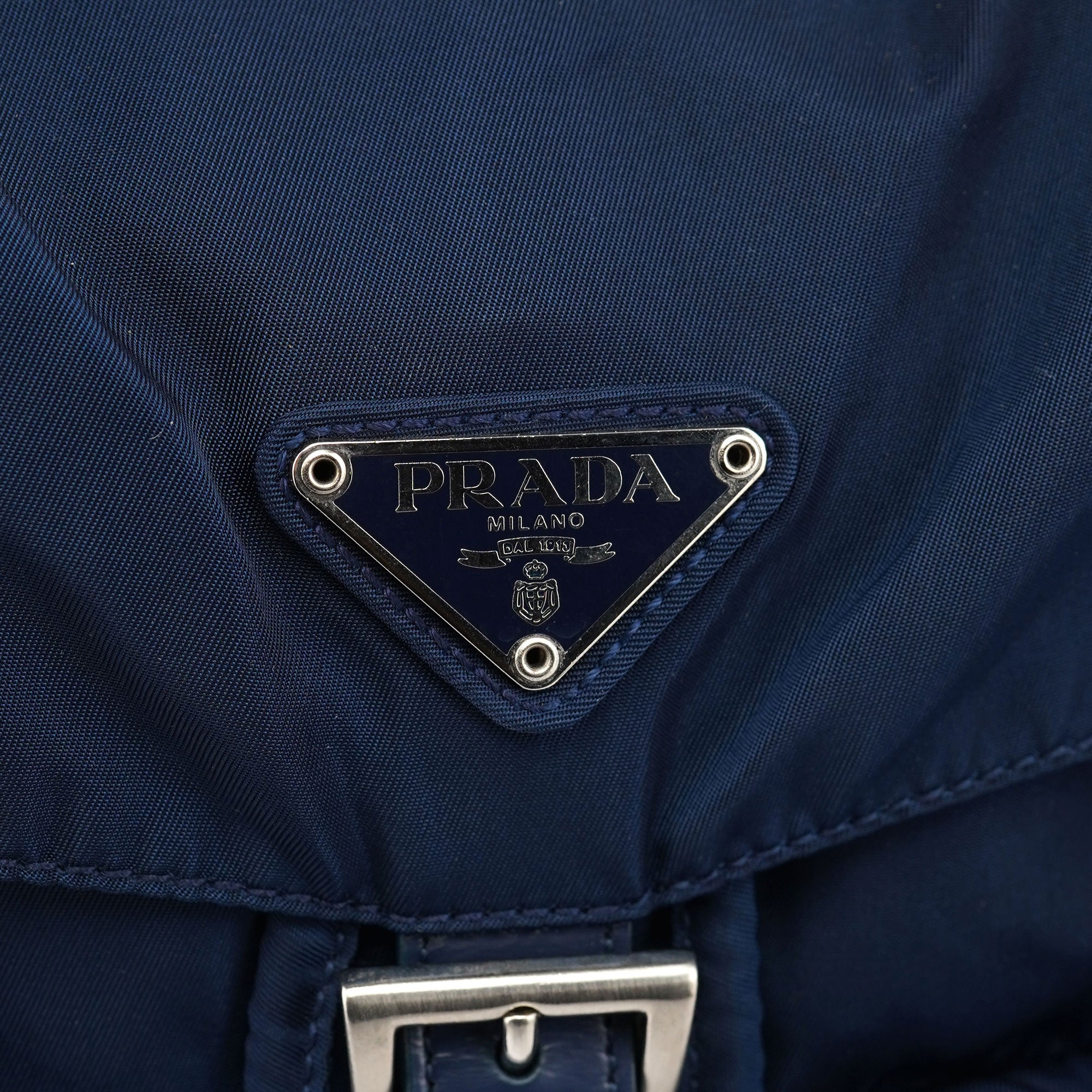 B2811 Royal Blue Tessuto Backpack