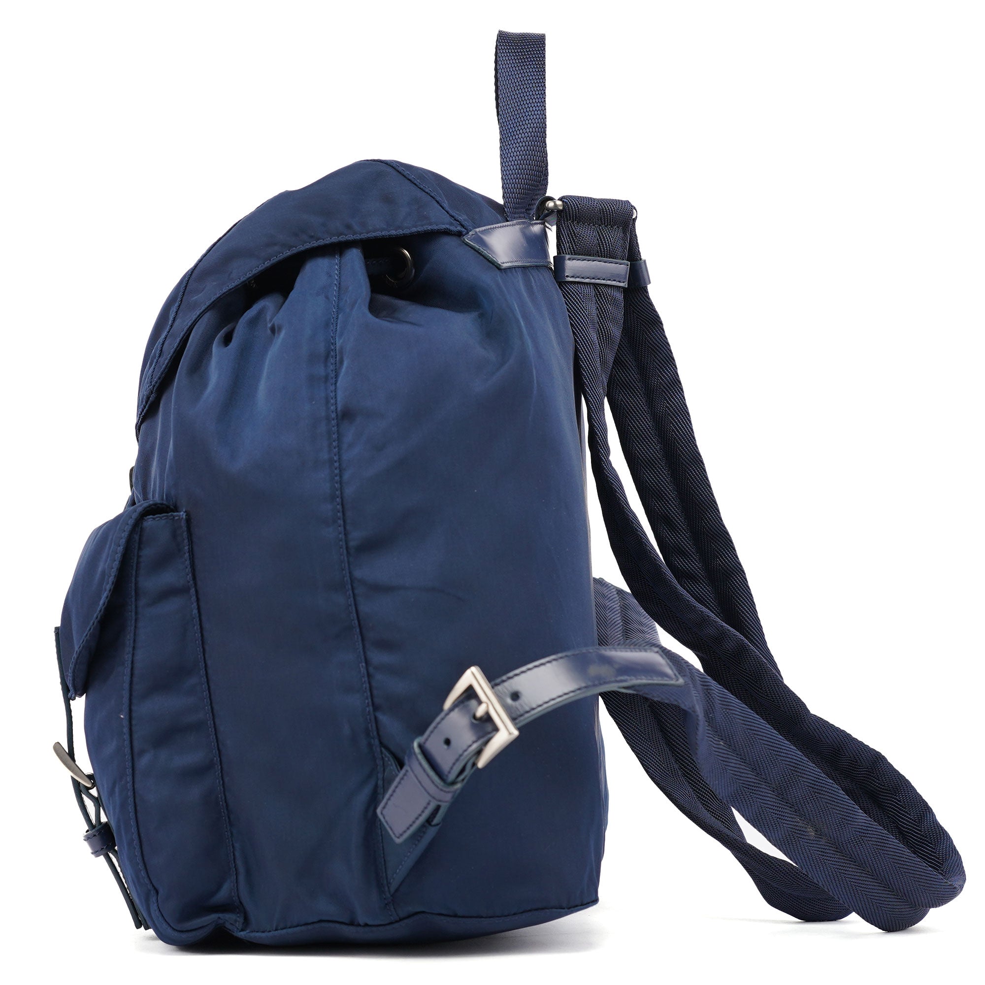 B2811 Royal Blue Tessuto Backpack