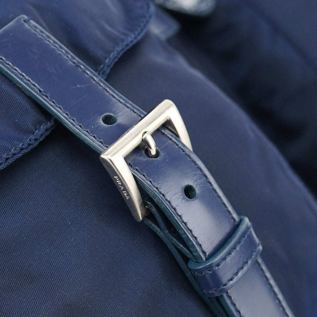 B2811 Royal Blue Tessuto Backpack