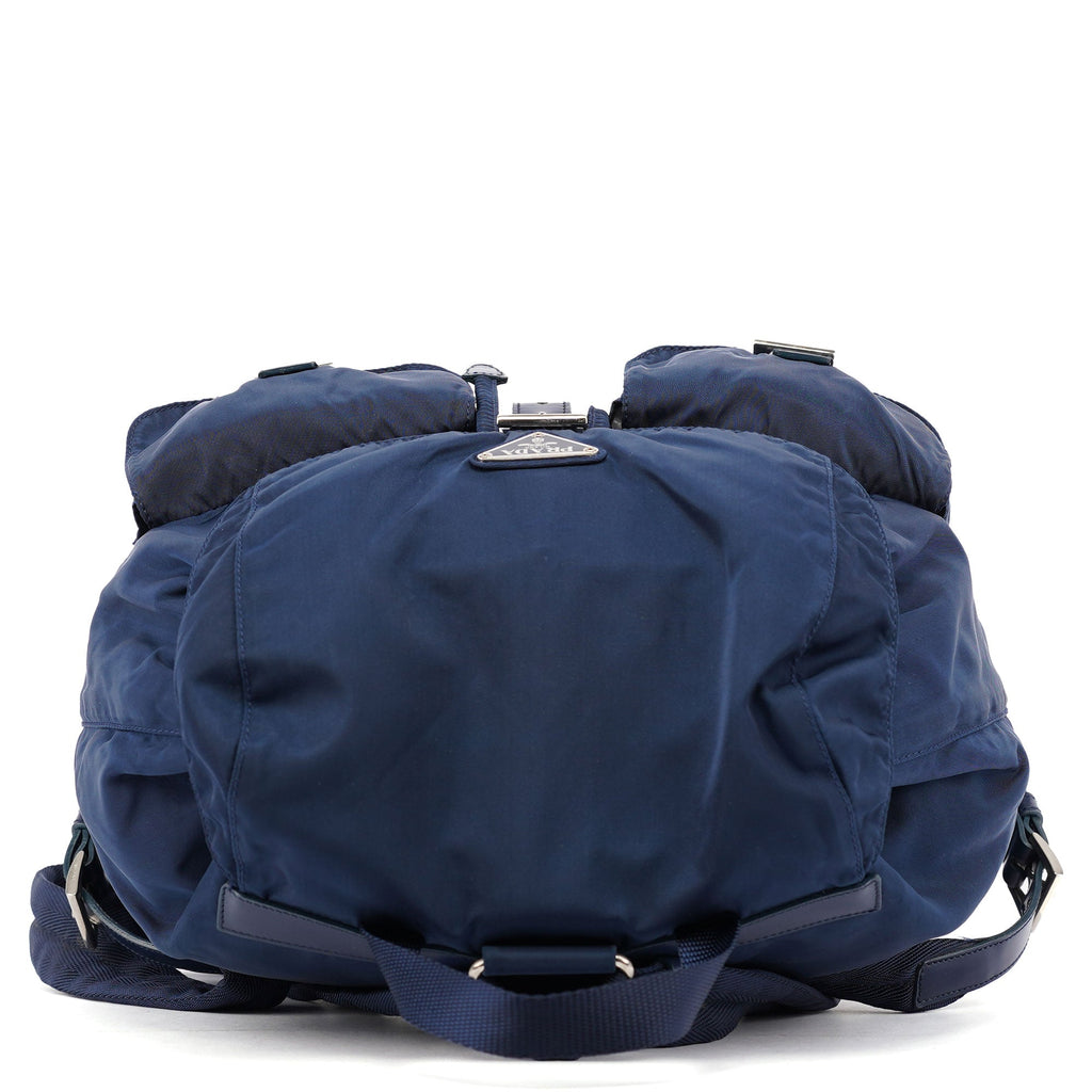 B2811 Royal Blue Tessuto Backpack