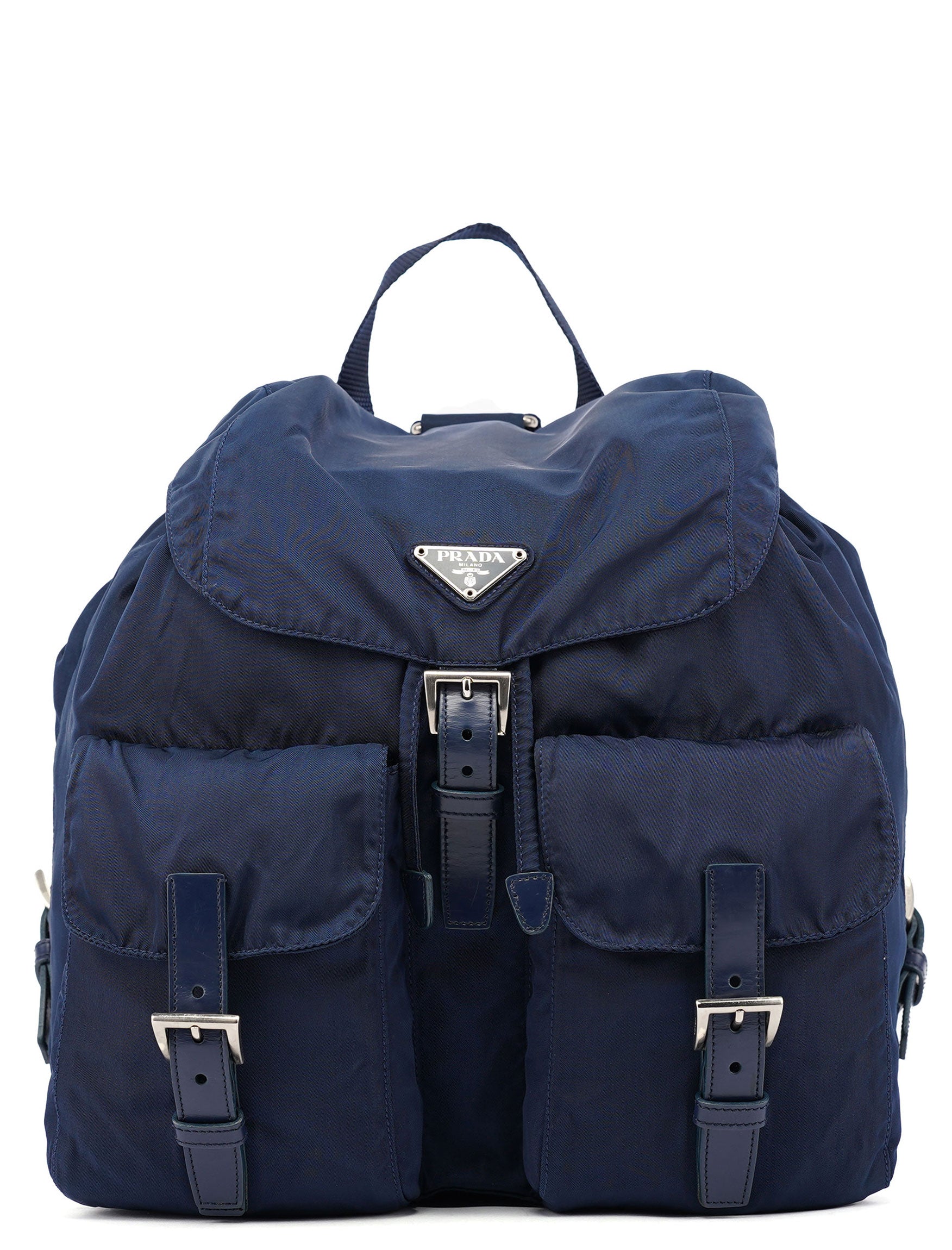B2811 Royal Blue Tessuto Backpack