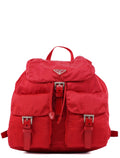 B2811 Tessuto Vela Red Backpack