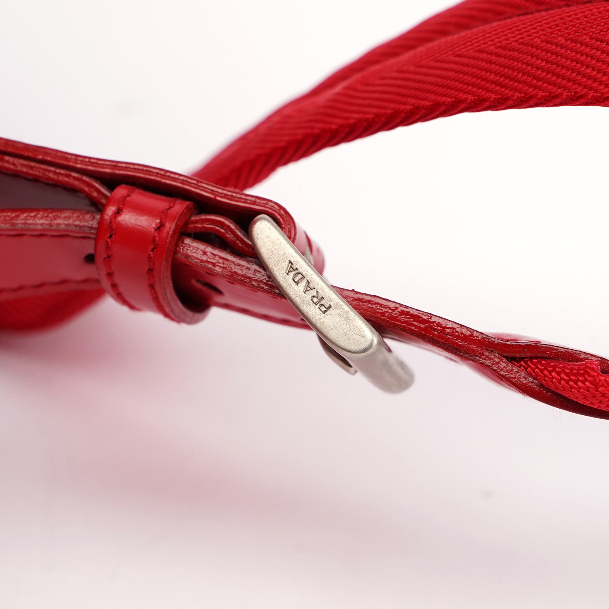 B2811 Tessuto Vela Red Backpack