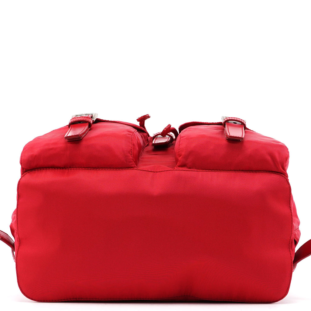 B2811 Tessuto Vela Red Backpack