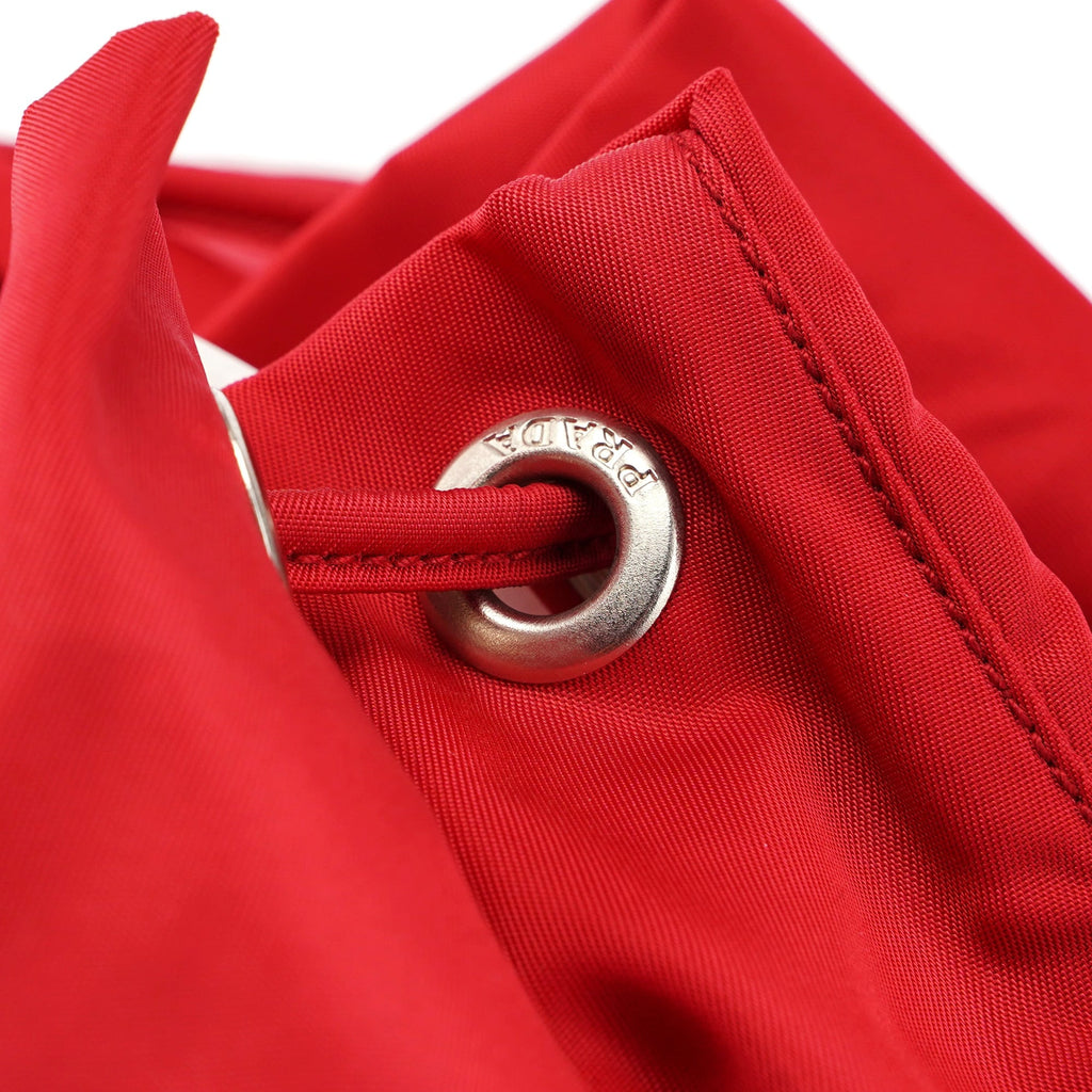 B2811 Tessuto Vela Red Backpack