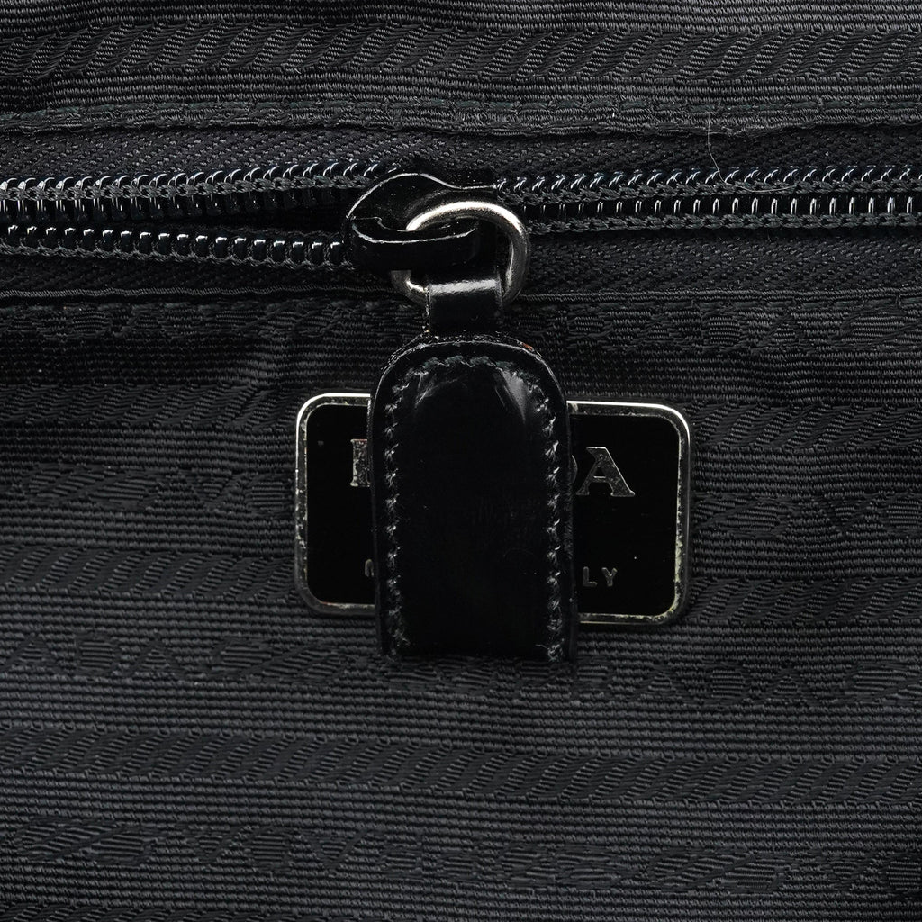 B2811F Black Tessuto Nylon Backpack