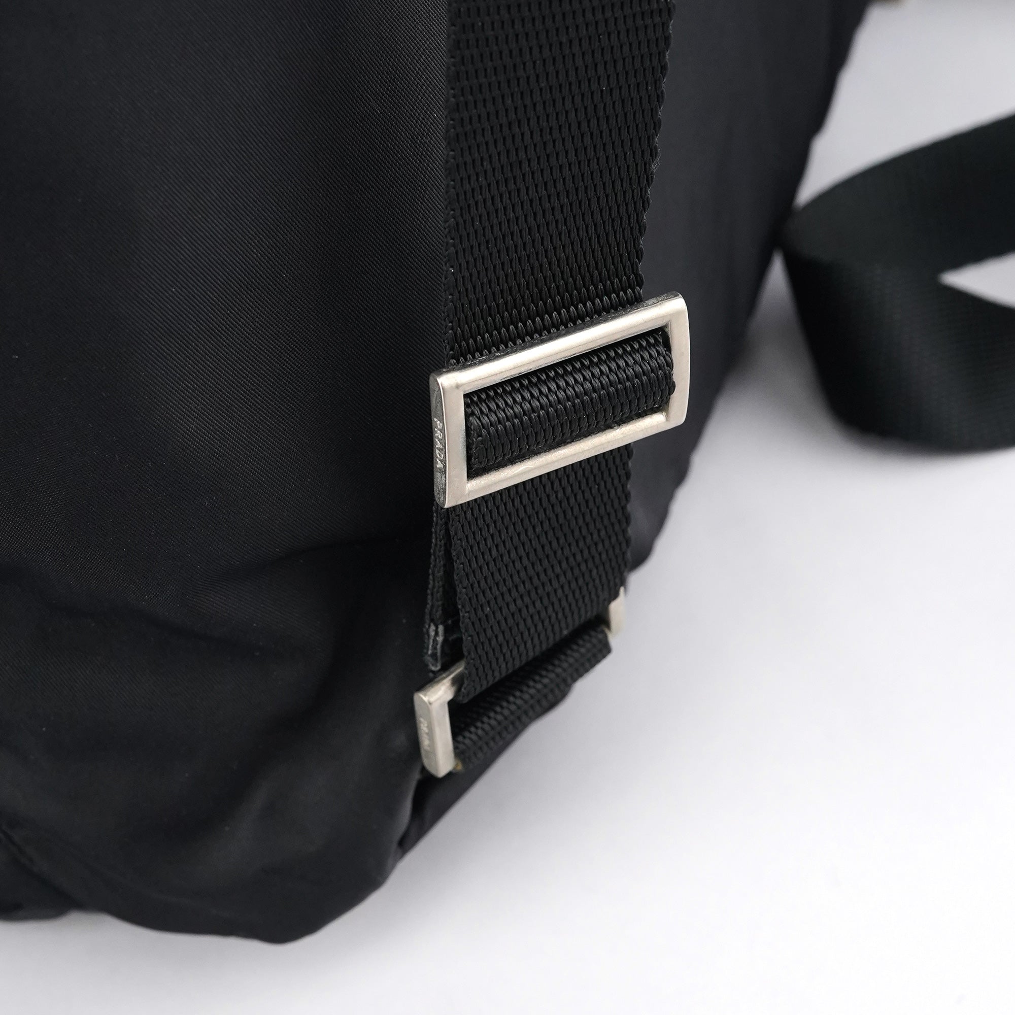 B2811F Black Tessuto Nylon Backpack