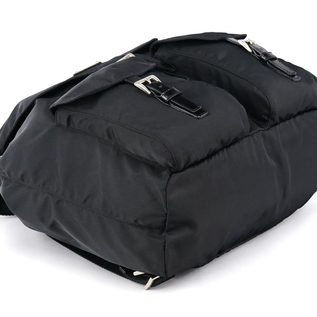 B2811F Black Tessuto Nylon Backpack