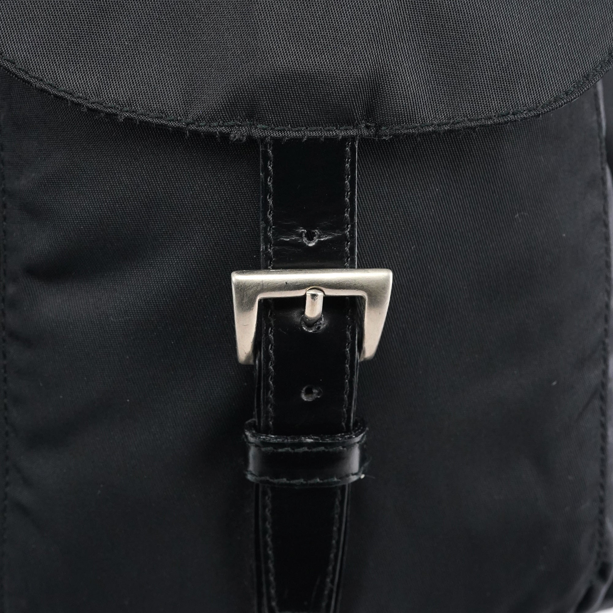 B2811F Black Tessuto Nylon Backpack