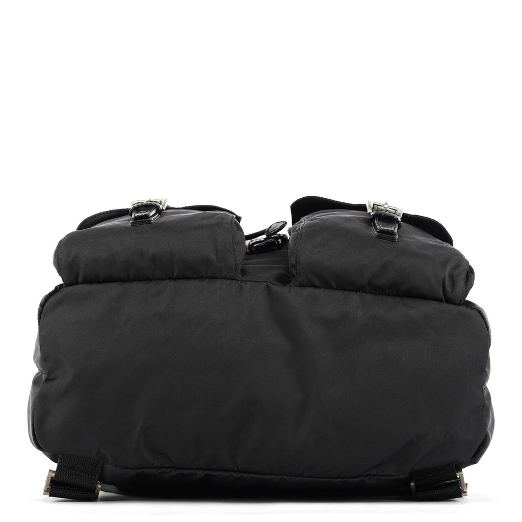 B2811F Black Tessuto Nylon Backpack