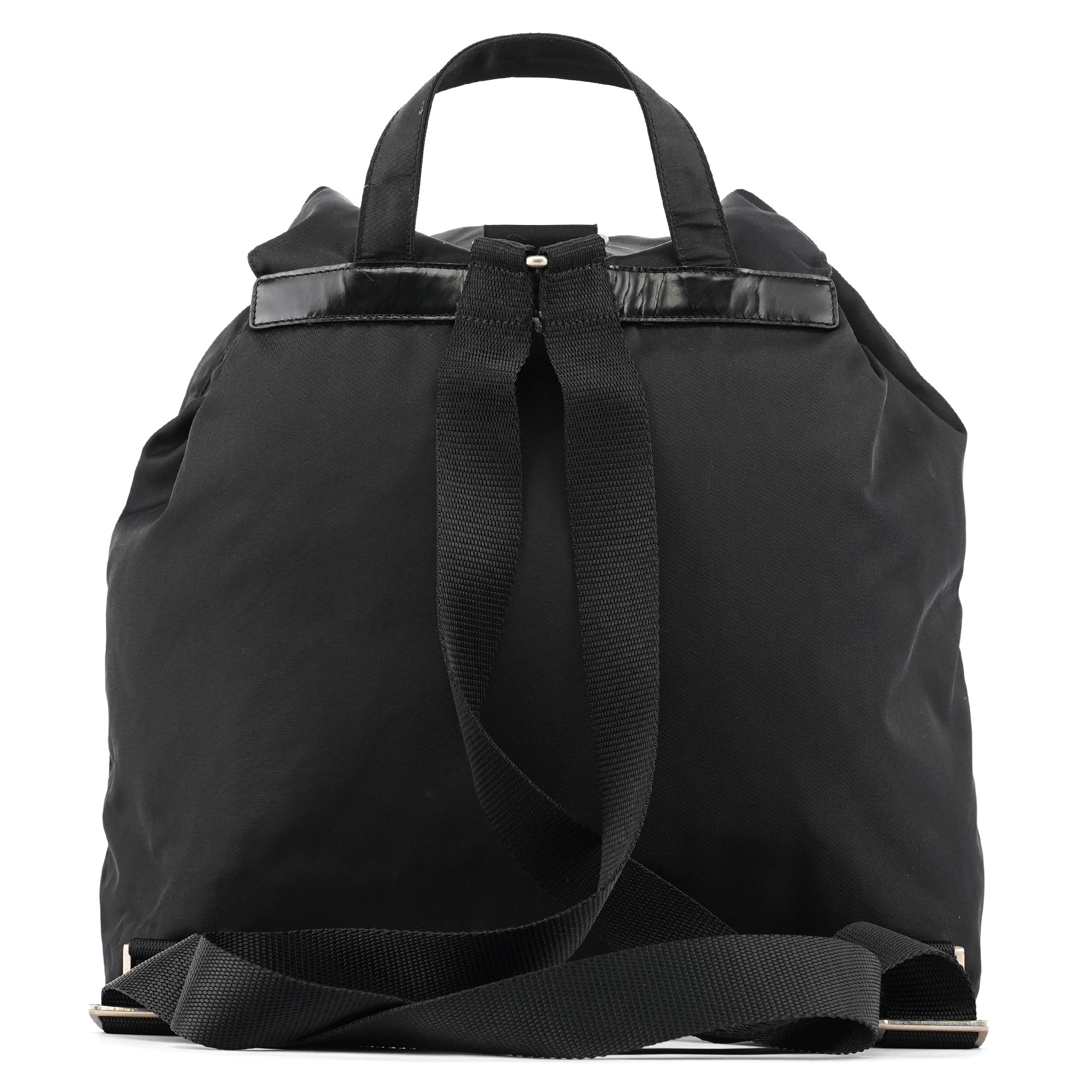 B2811F Black Tessuto Nylon Backpack
