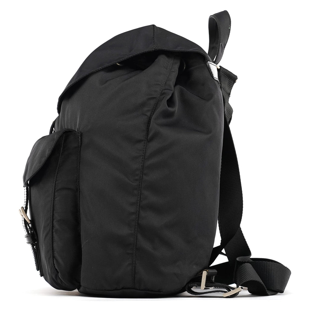 B2811F Black Tessuto Nylon Backpack