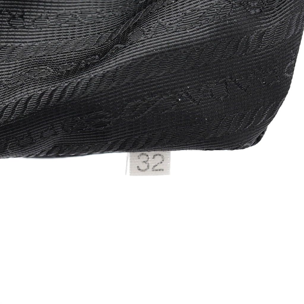 B2811F Black Tessuto Vela Backpack