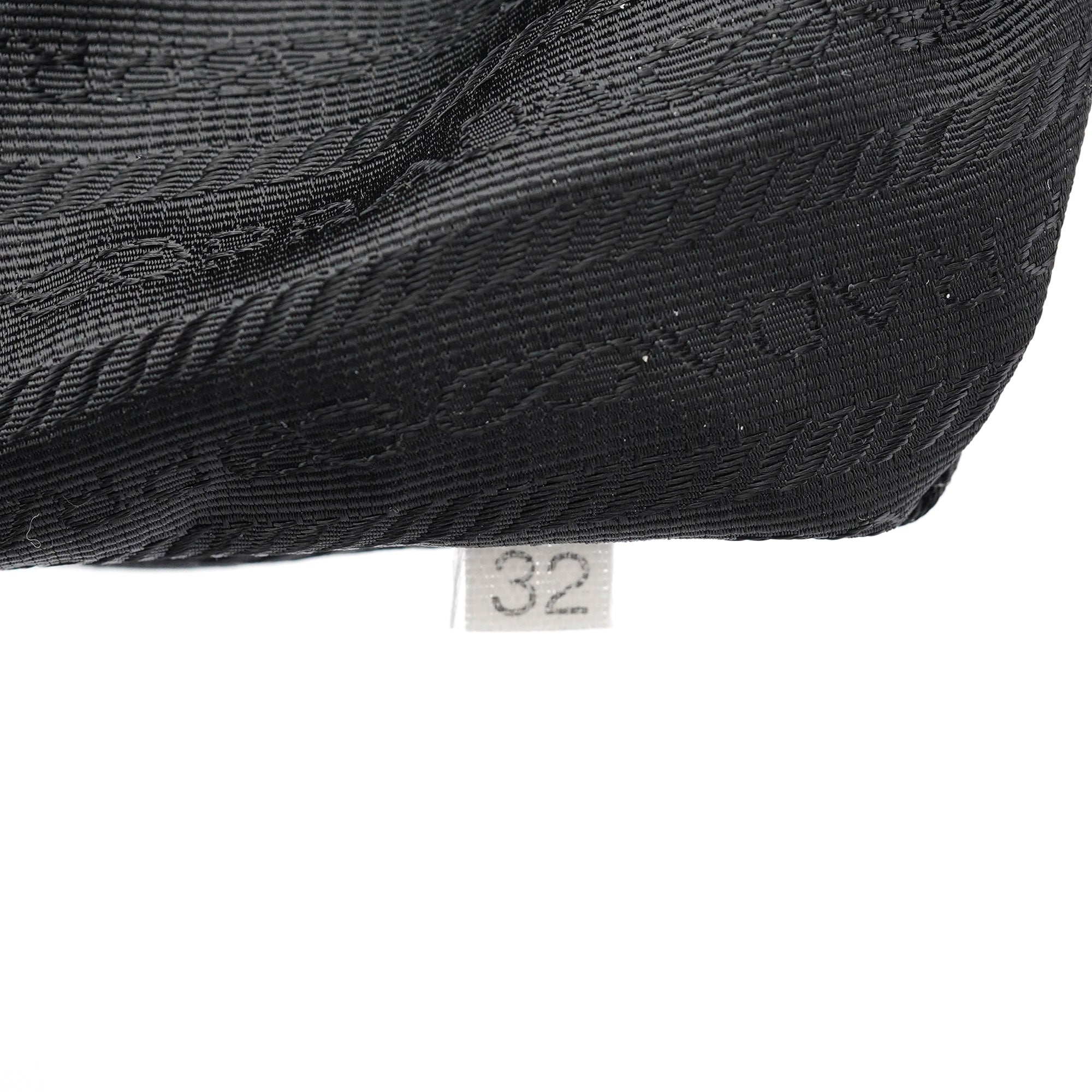 B2811F Black Tessuto Vela Backpack