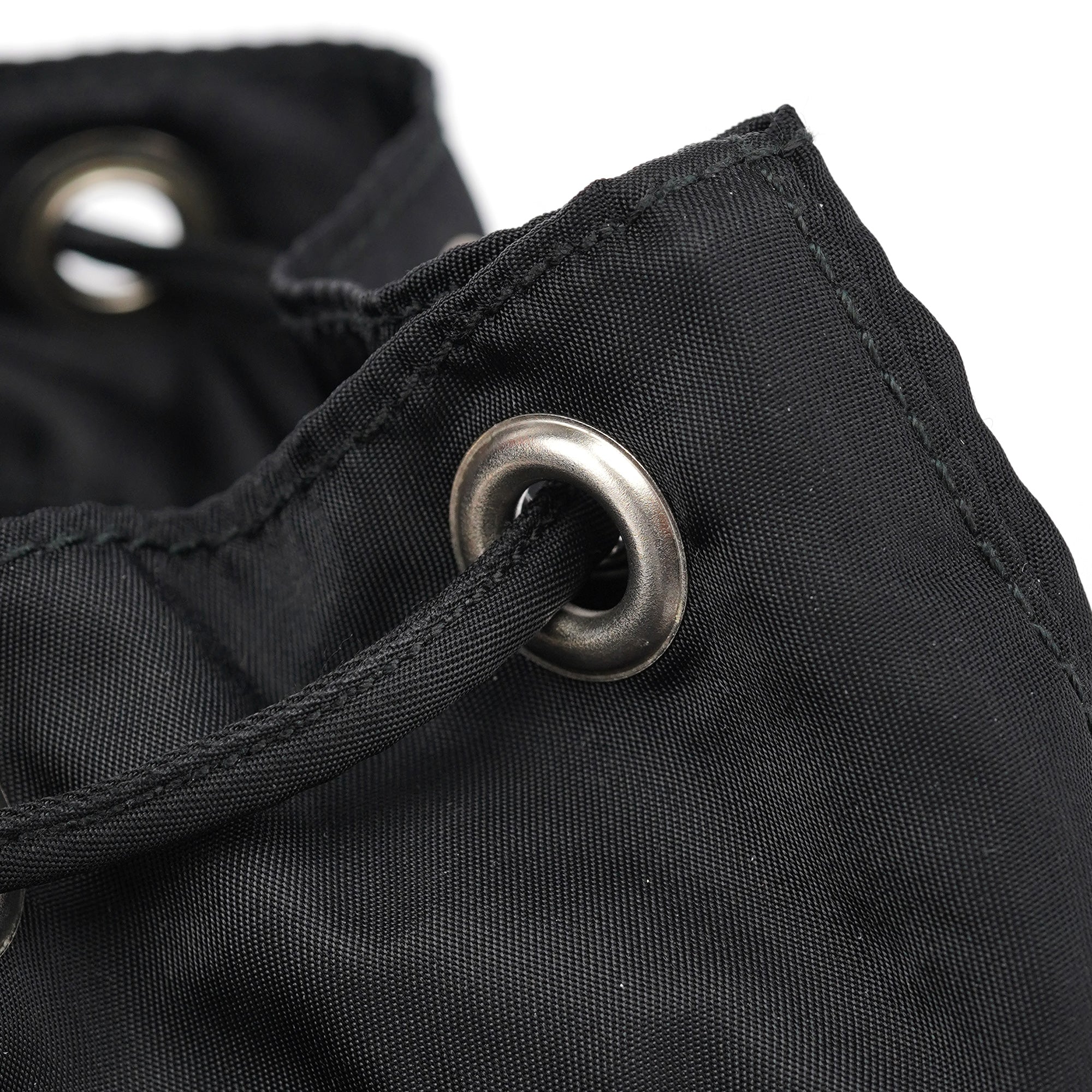 B2811F Black Tessuto Vela Backpack