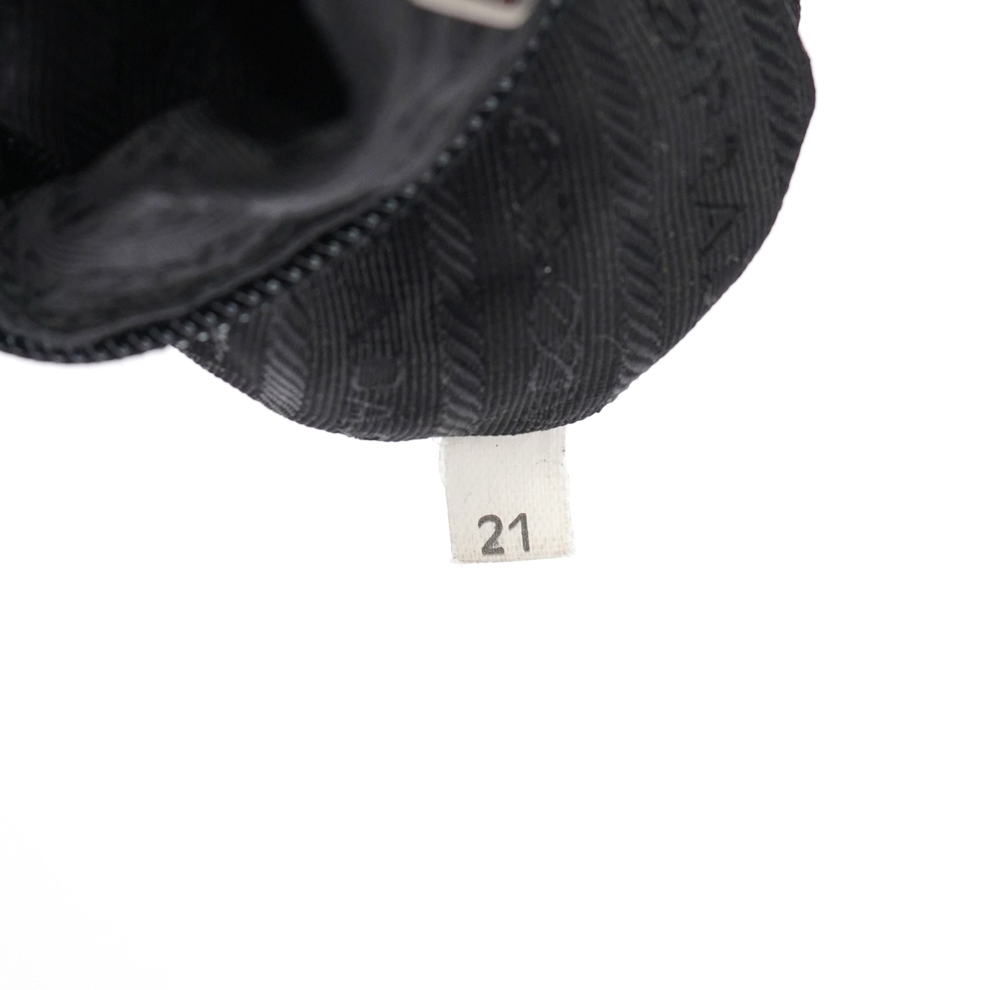 B2811F Black Tessuto Vela Backpack