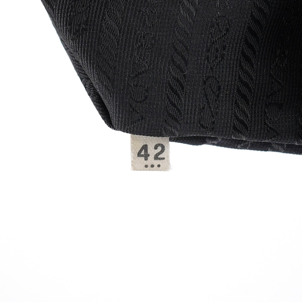 B2811F Black Tessuto Vela Backpack