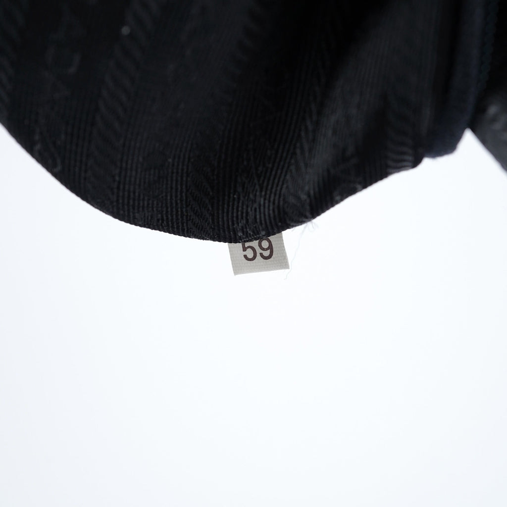 B2811F Black Tessuto Vela Backpack