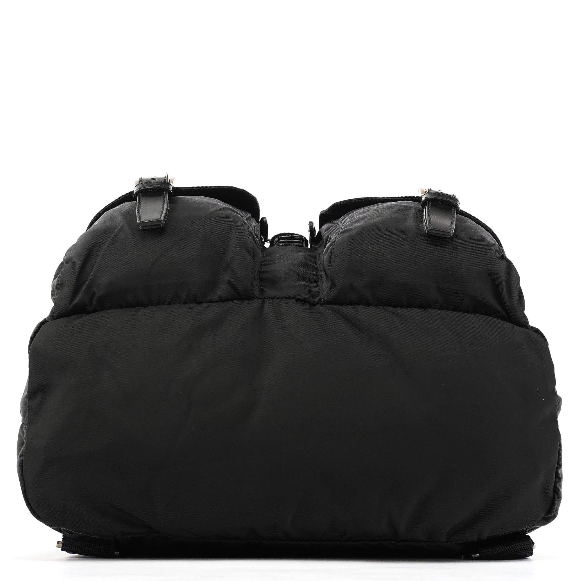 B2811F Black Tessuto Vela Nylon Backpack