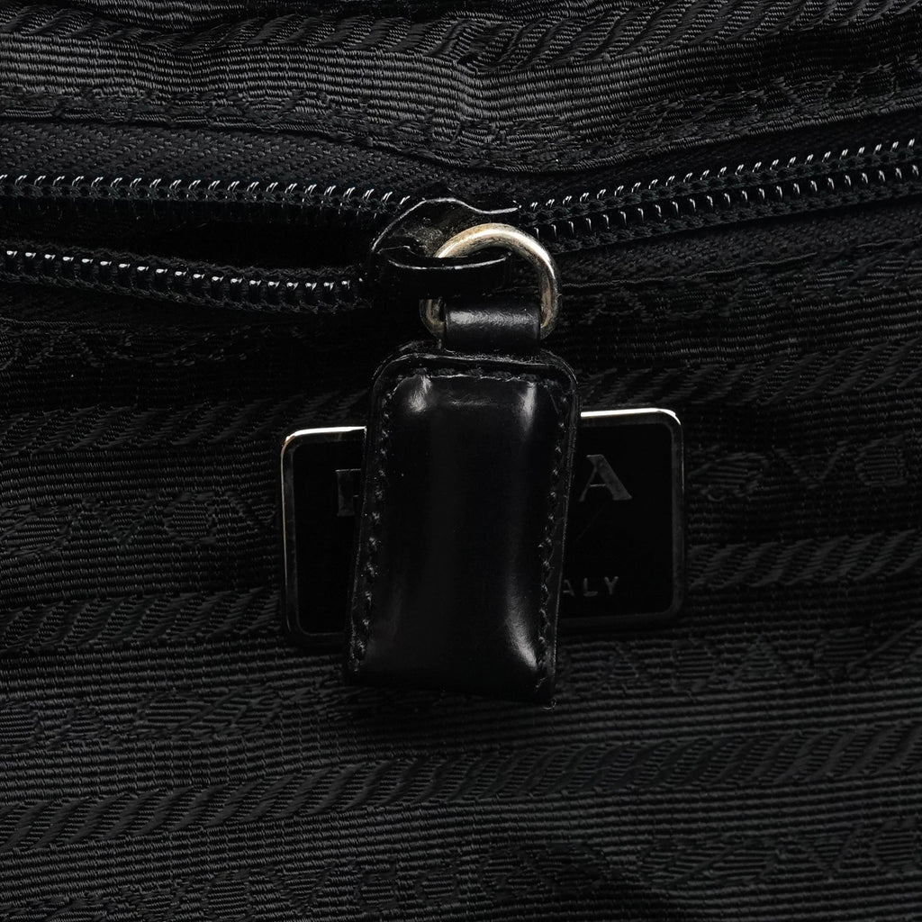 B2811F Black Tessuto Vela Nylon Backpack