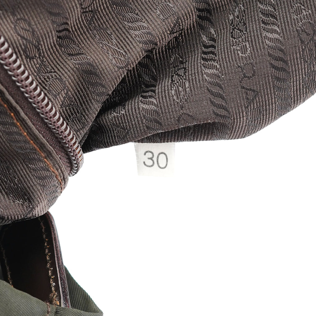 B2811F Military Green Tessuto Vela Backpack
