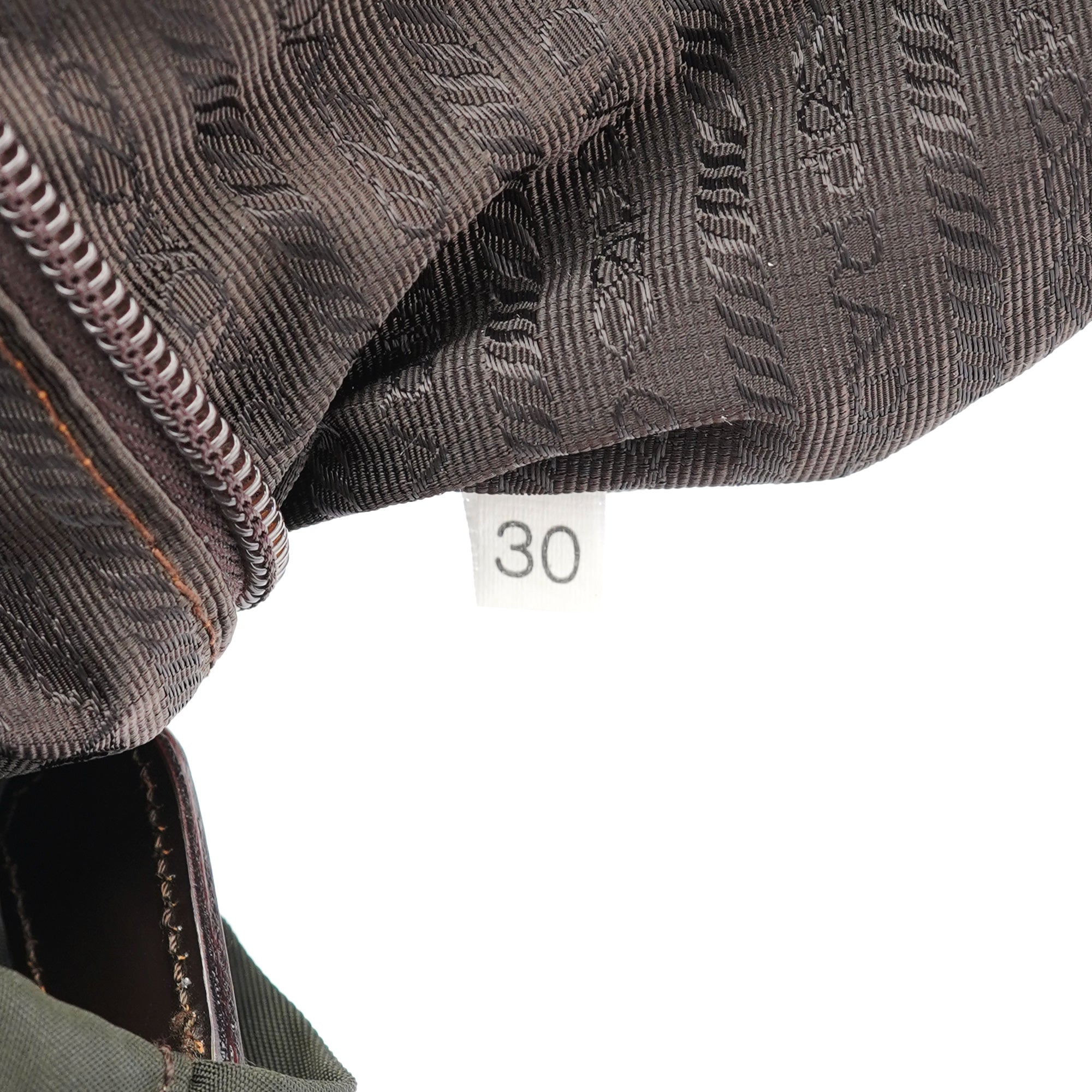 B2811F Military Green Tessuto Vela Backpack