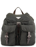 B2811F Military Green Tessuto Vela Backpack