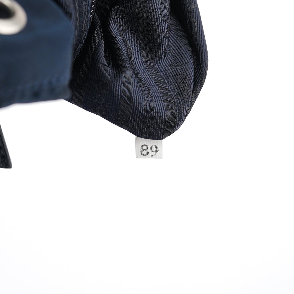 B2811F Navy Tessuto Vela Backpack