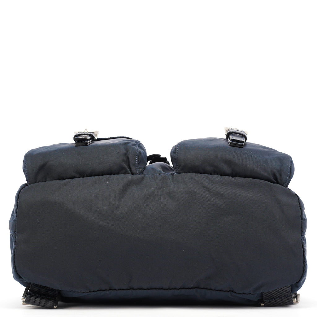 B2811F Navy Tessuto Vela Backpack