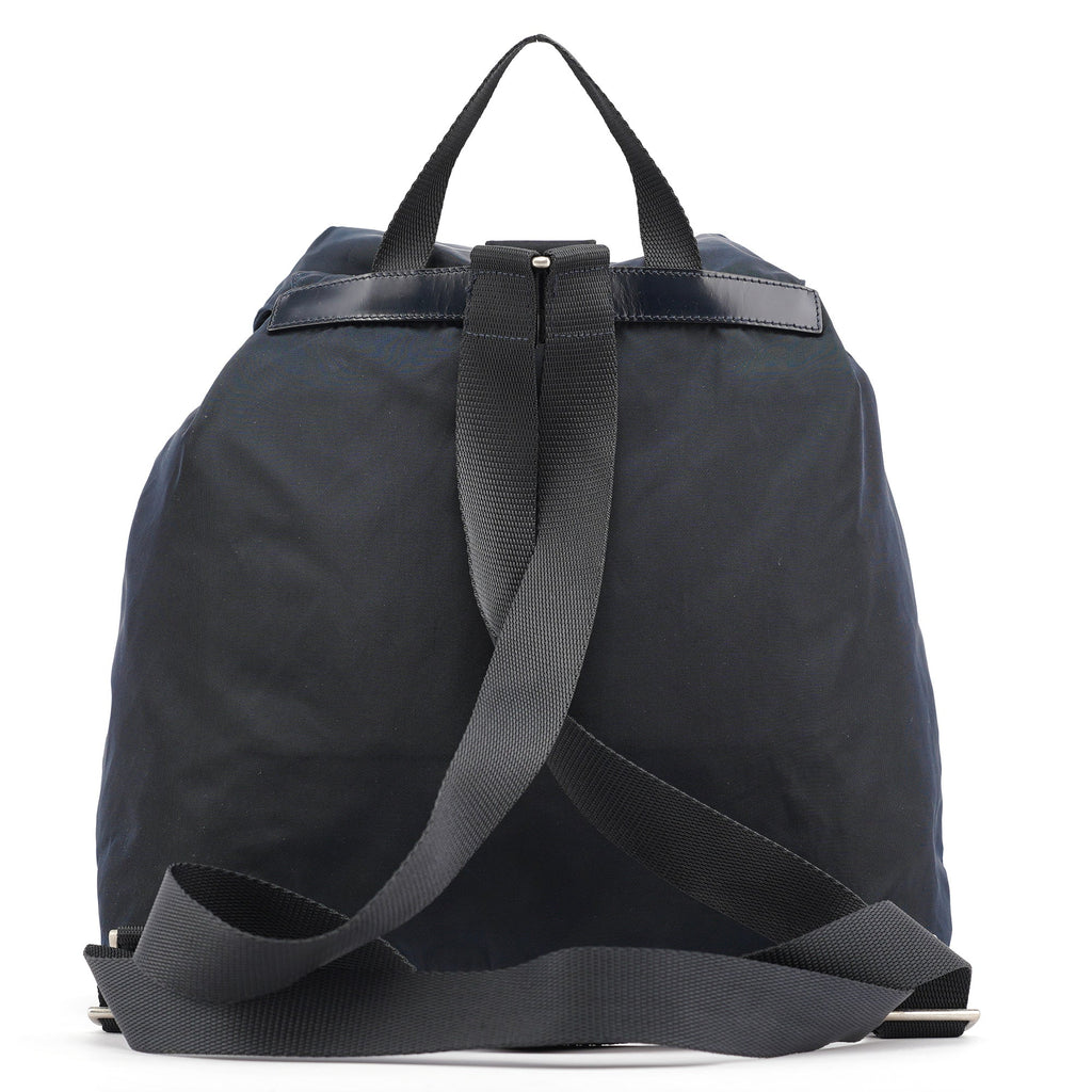 B2811F Navy Tessuto Vela Backpack