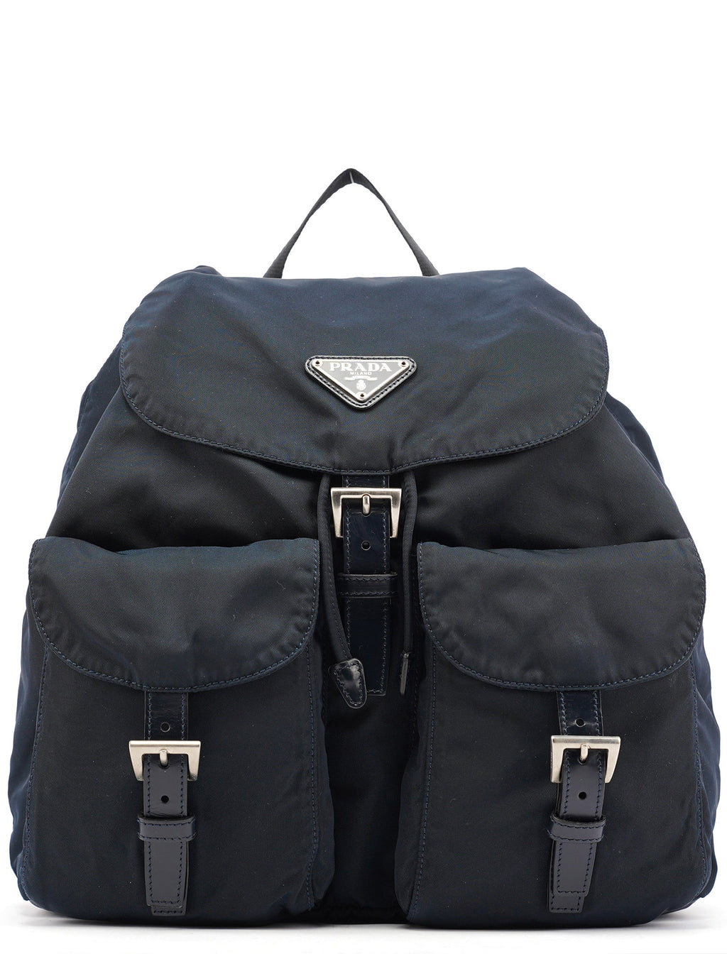 B2811F Navy Tessuto Vela Backpack