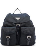 B2811F Navy Tessuto Vela Backpack