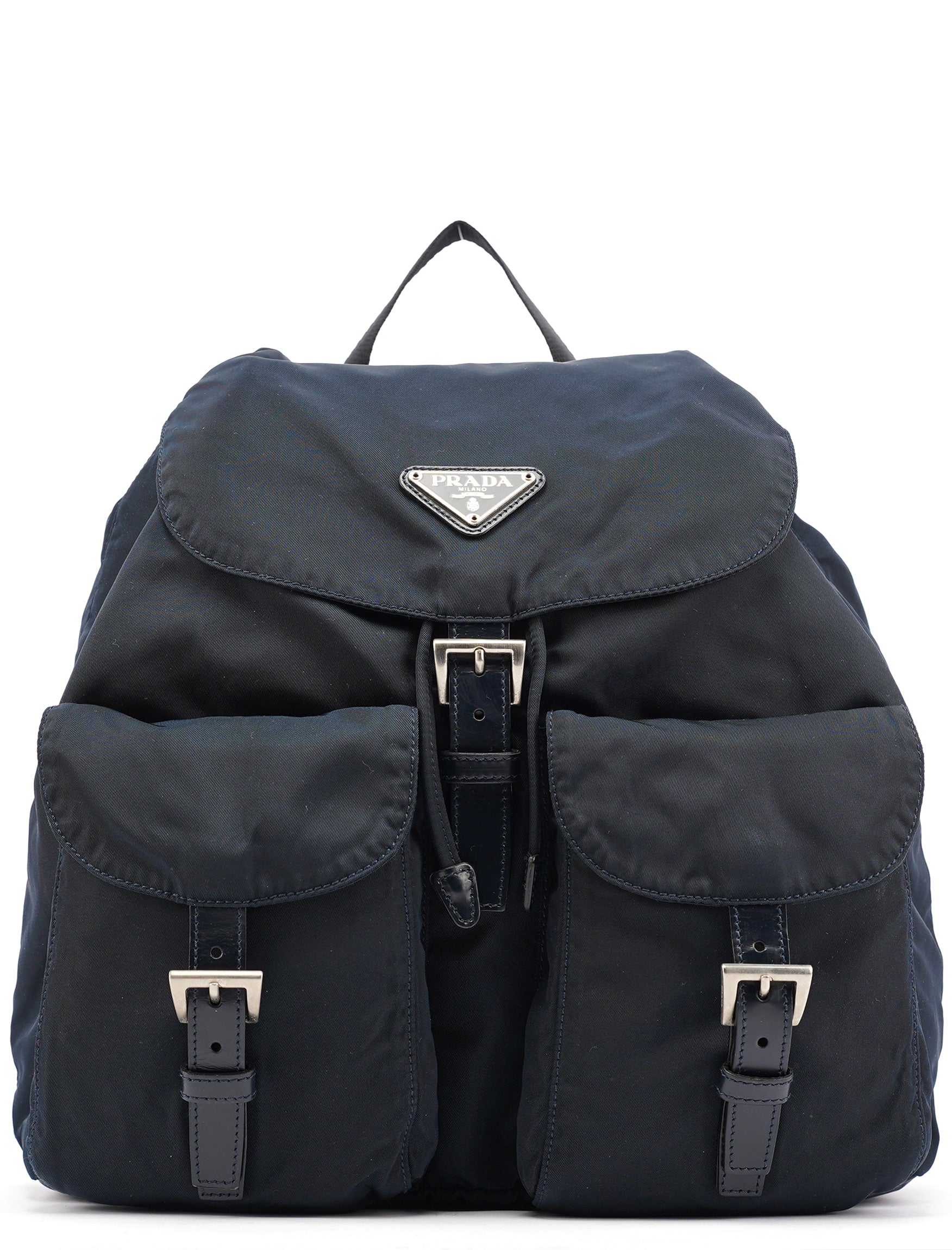 B2811F Navy Tessuto Vela Backpack