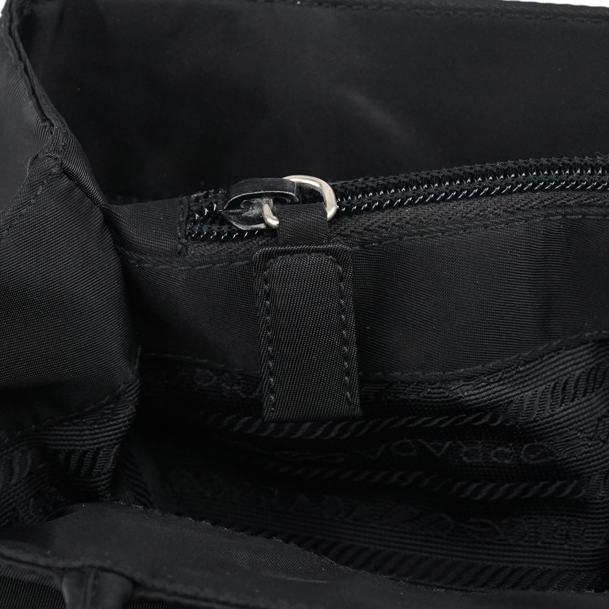 B3864 Black Tessuto City Tote Bag