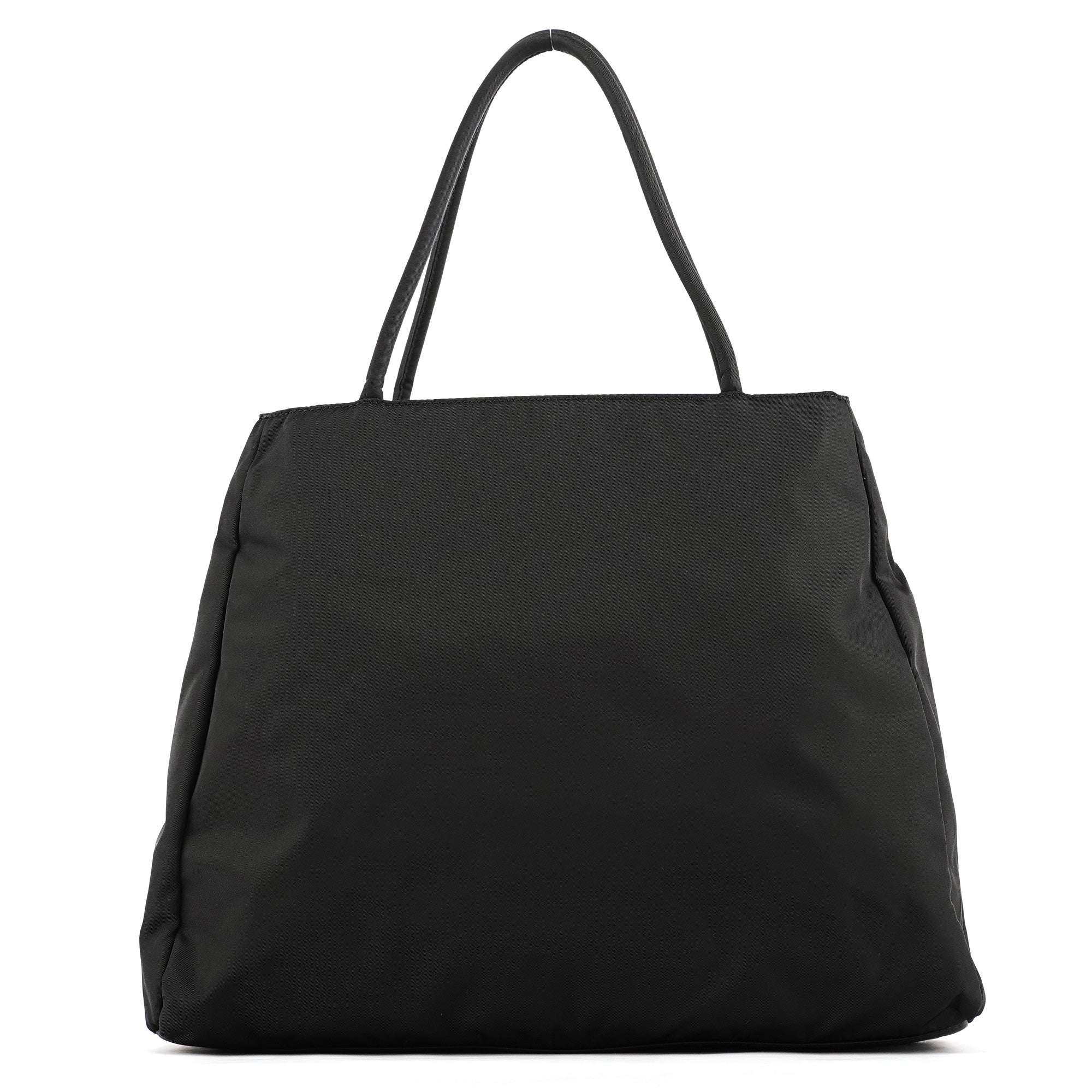 B3864 Black Tessuto City Tote Bag