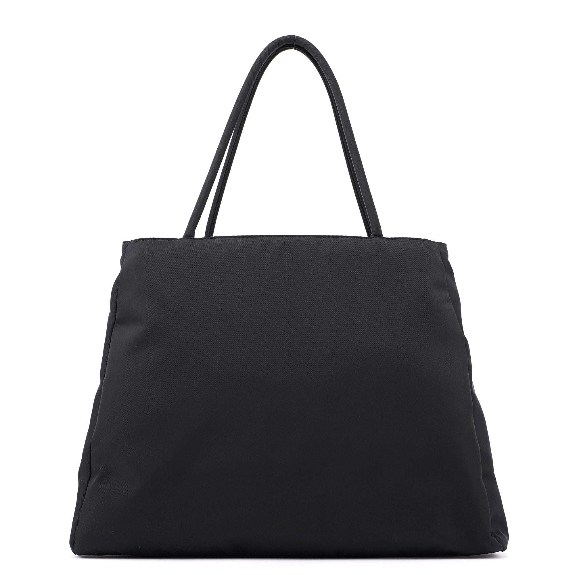 B3864 Black Tessuto City Tote Bag