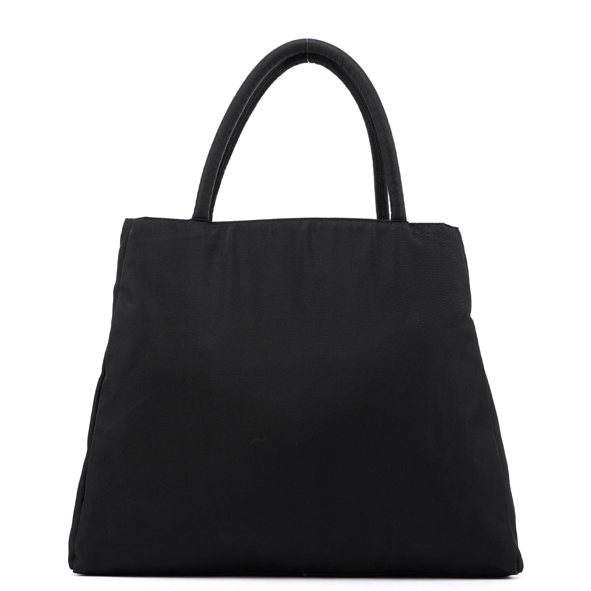 B3864 Black Tessuto City Tote Bag