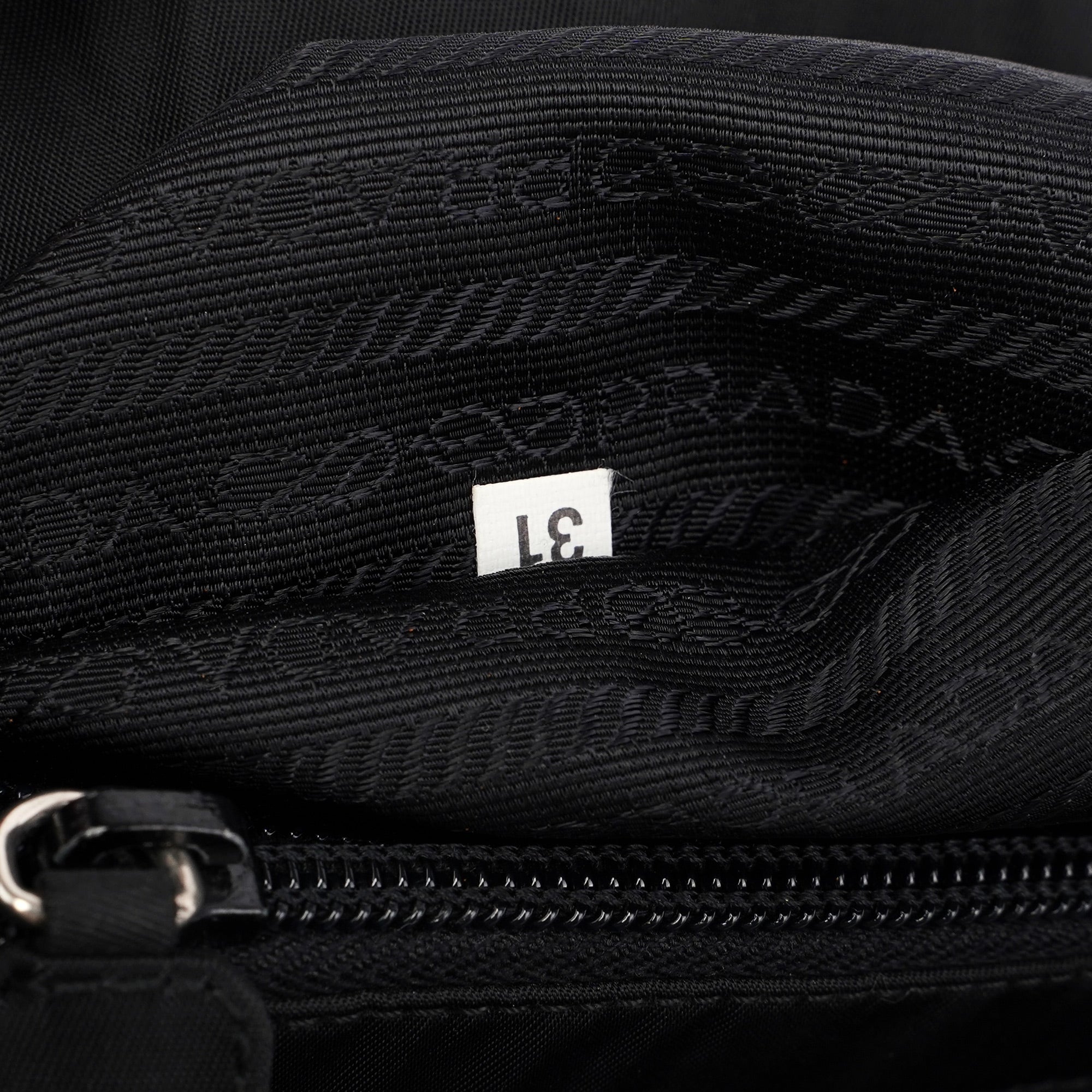 B3864 Black Tessuto City Tote Bag