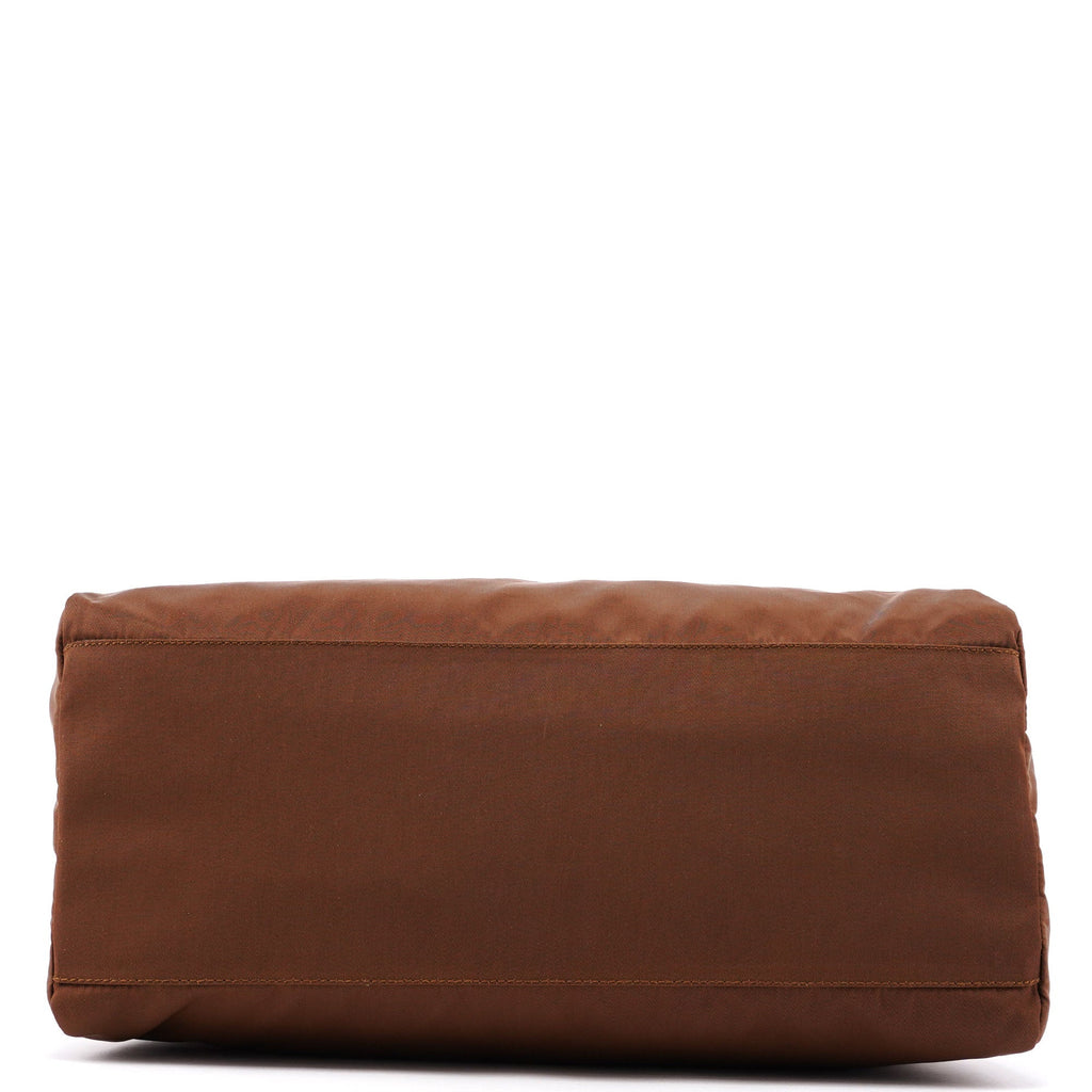 B3864 Brown Tessuto Tote