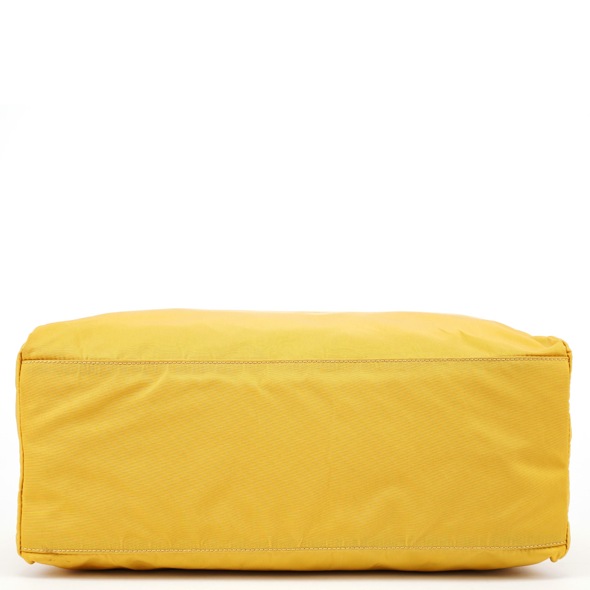 B3864 Yellow Tessuto City Tote Bag