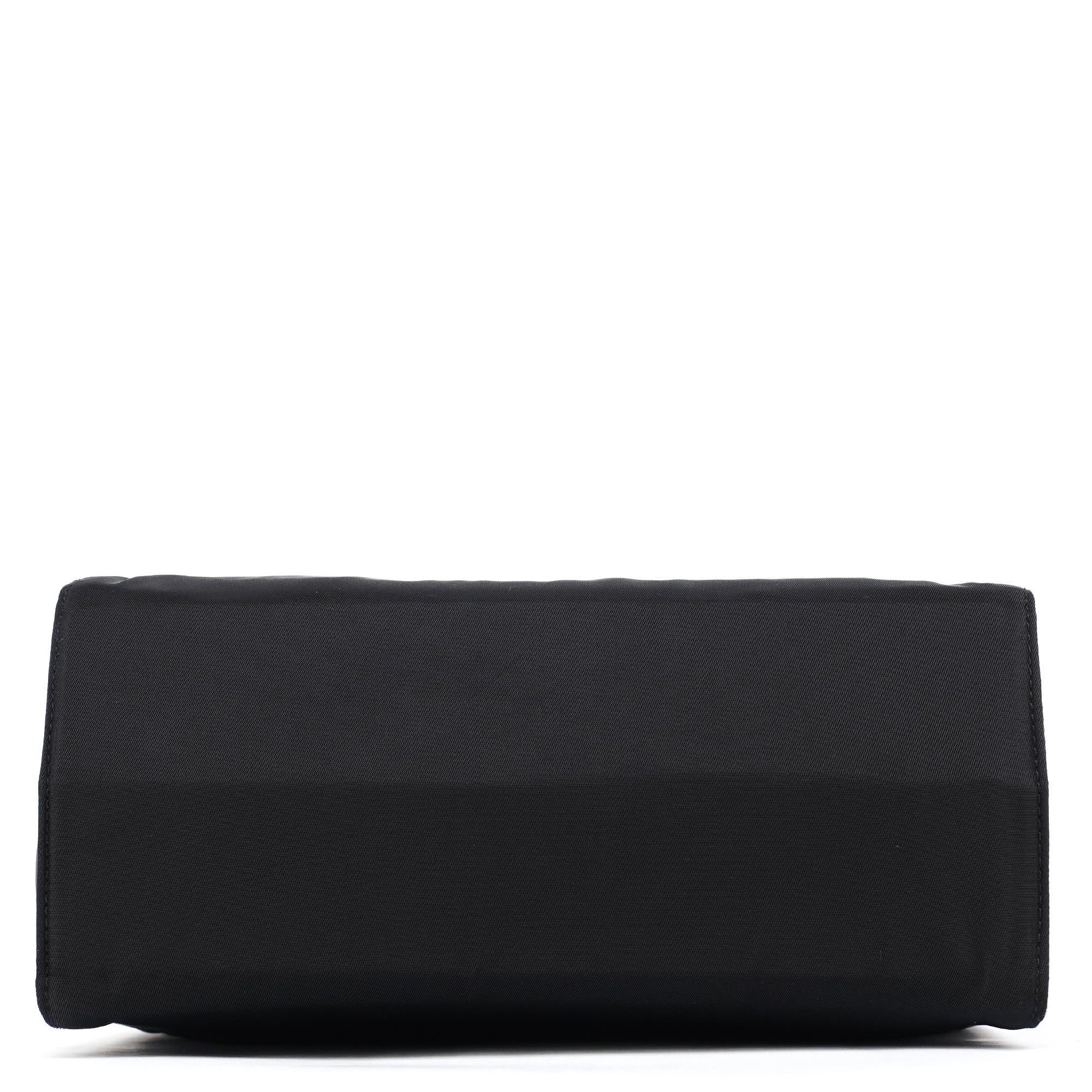 B4066Y Navy Tessuto Metallo Top Handle Bag