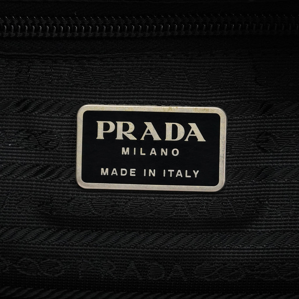 B4650 Black Tessuto Vela Backpack