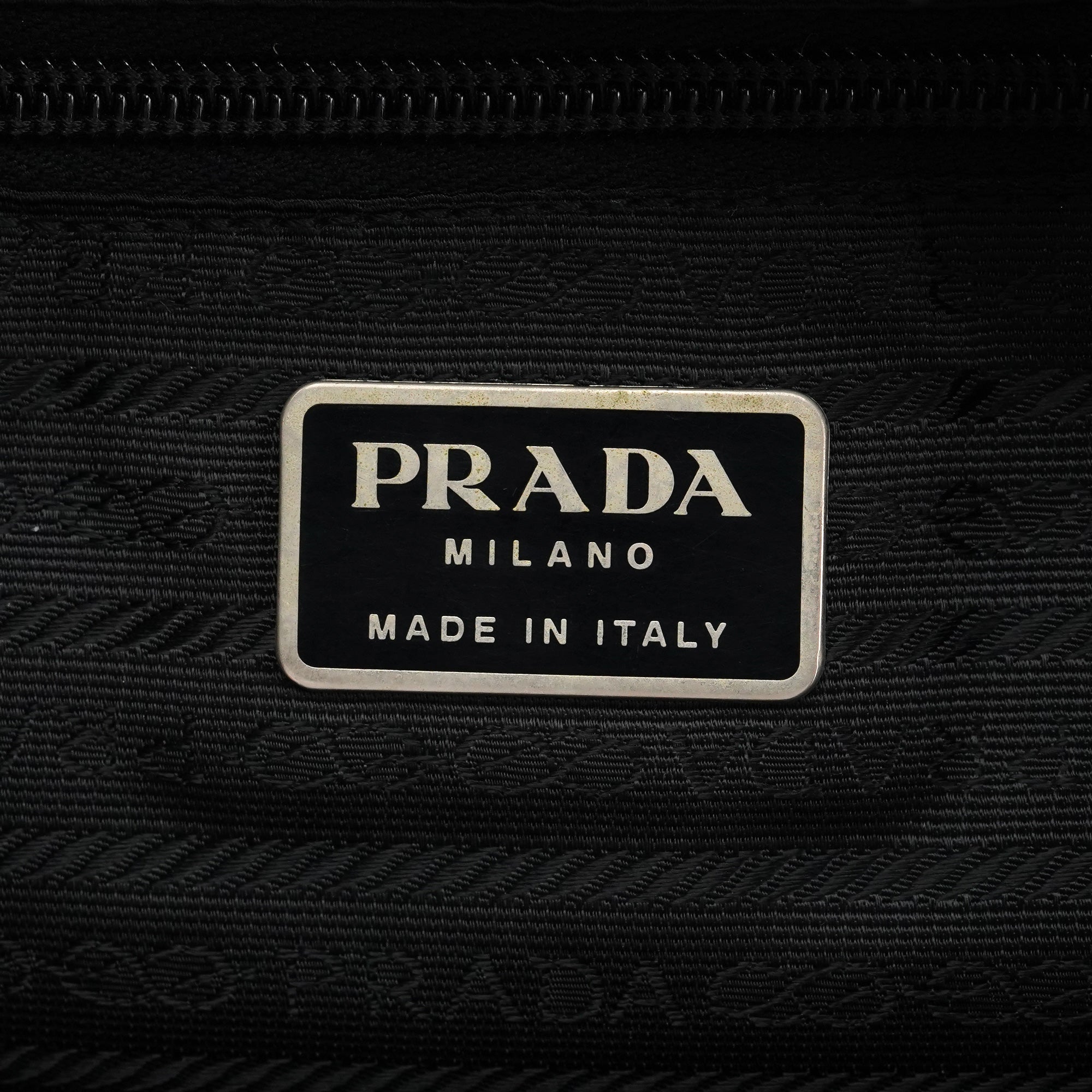 B4650 Black Tessuto Vela Backpack