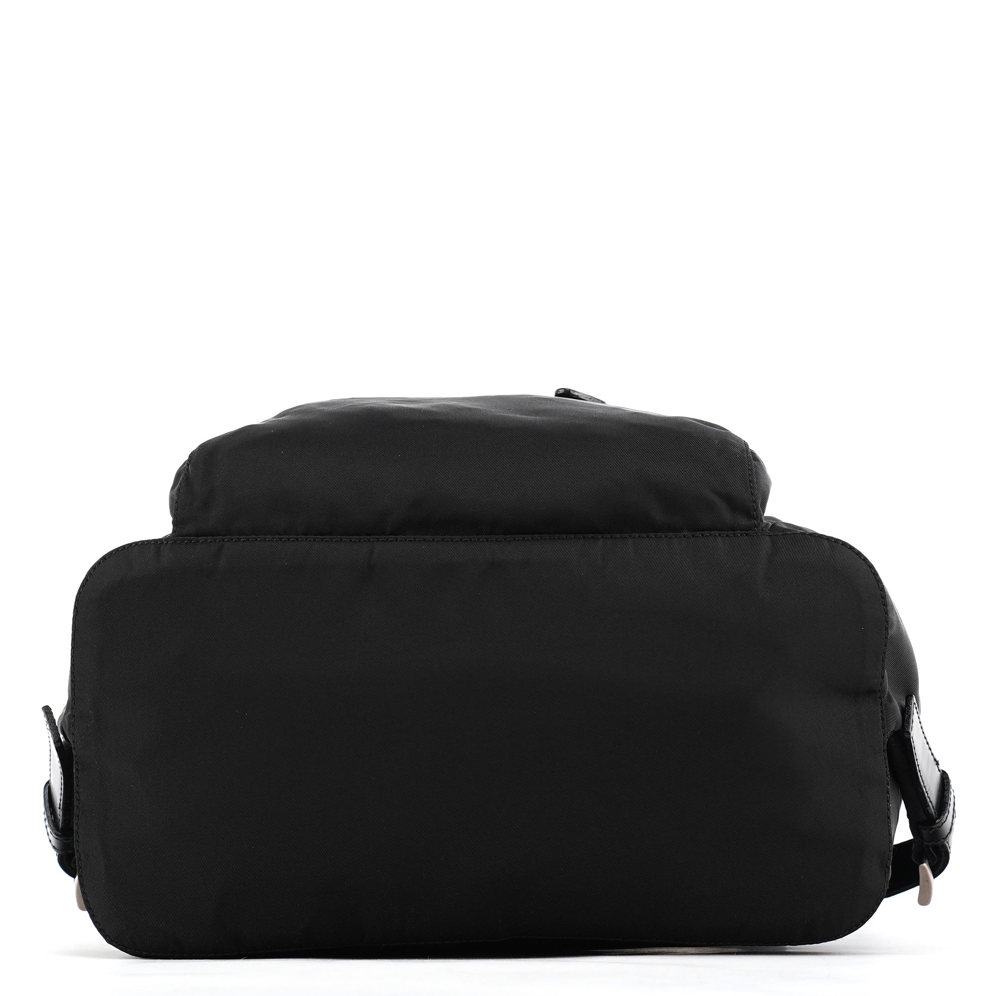 B4650 Black Tessuto Vela Backpack
