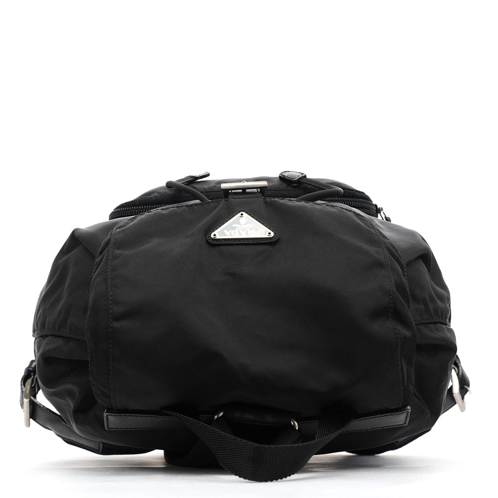B4650 Black Tessuto Vela Backpack