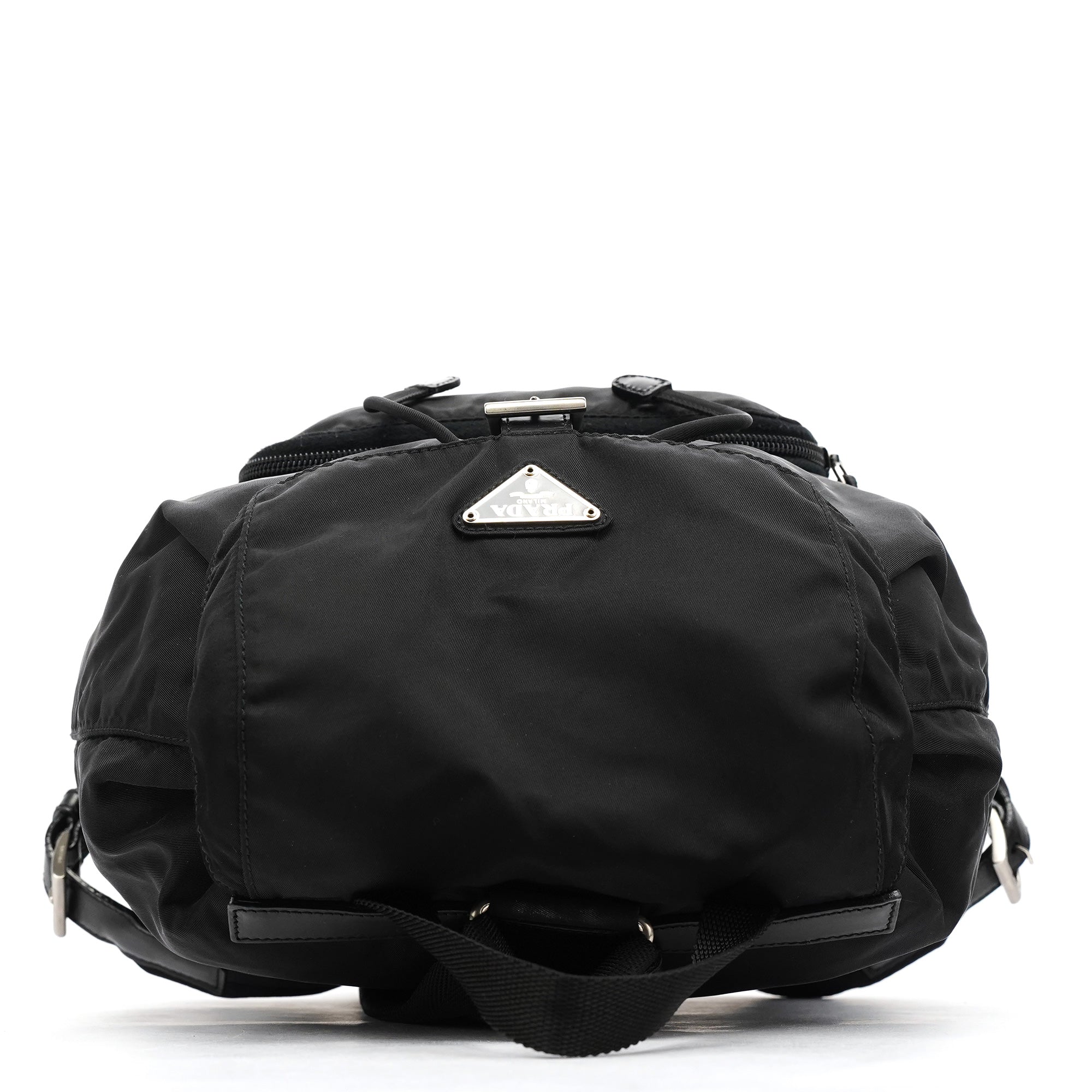 B4650 Black Tessuto Vela Backpack