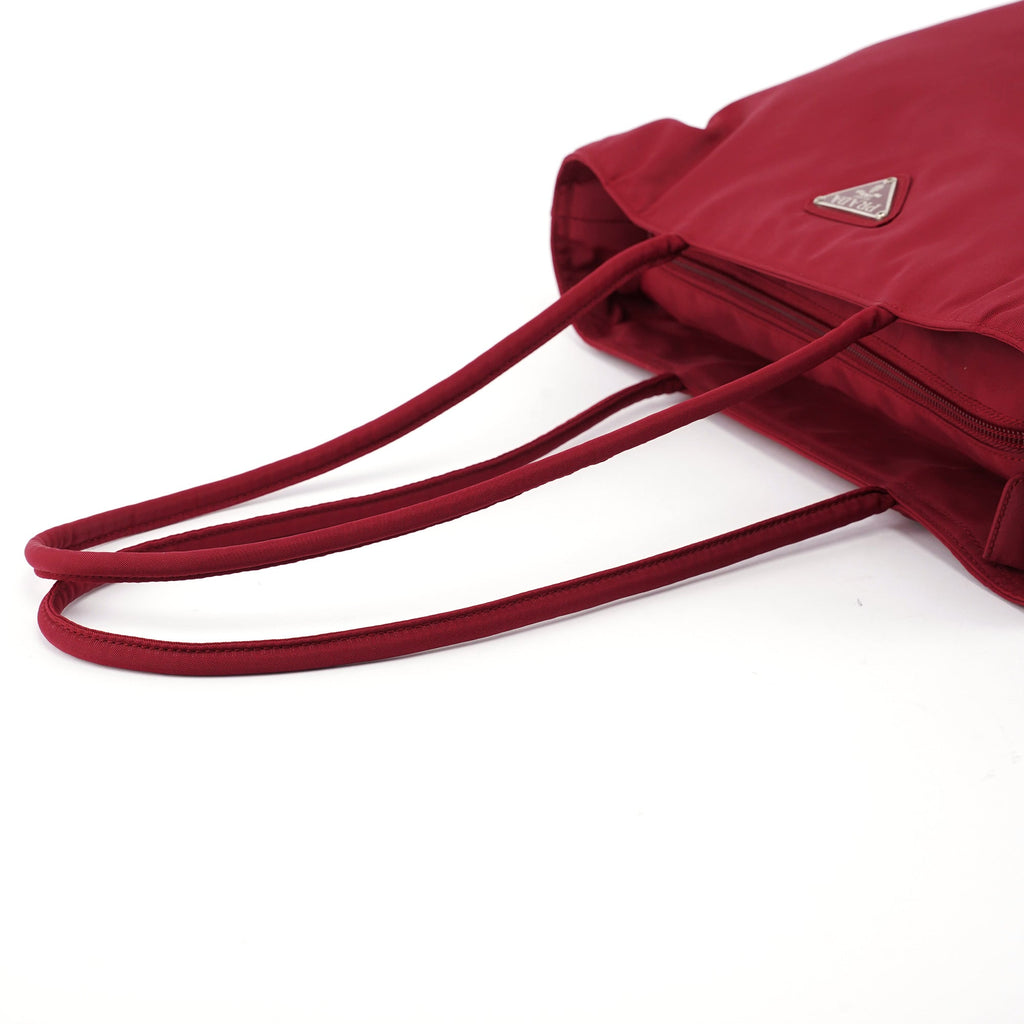 B4680 Burgundy Tessuto Tote