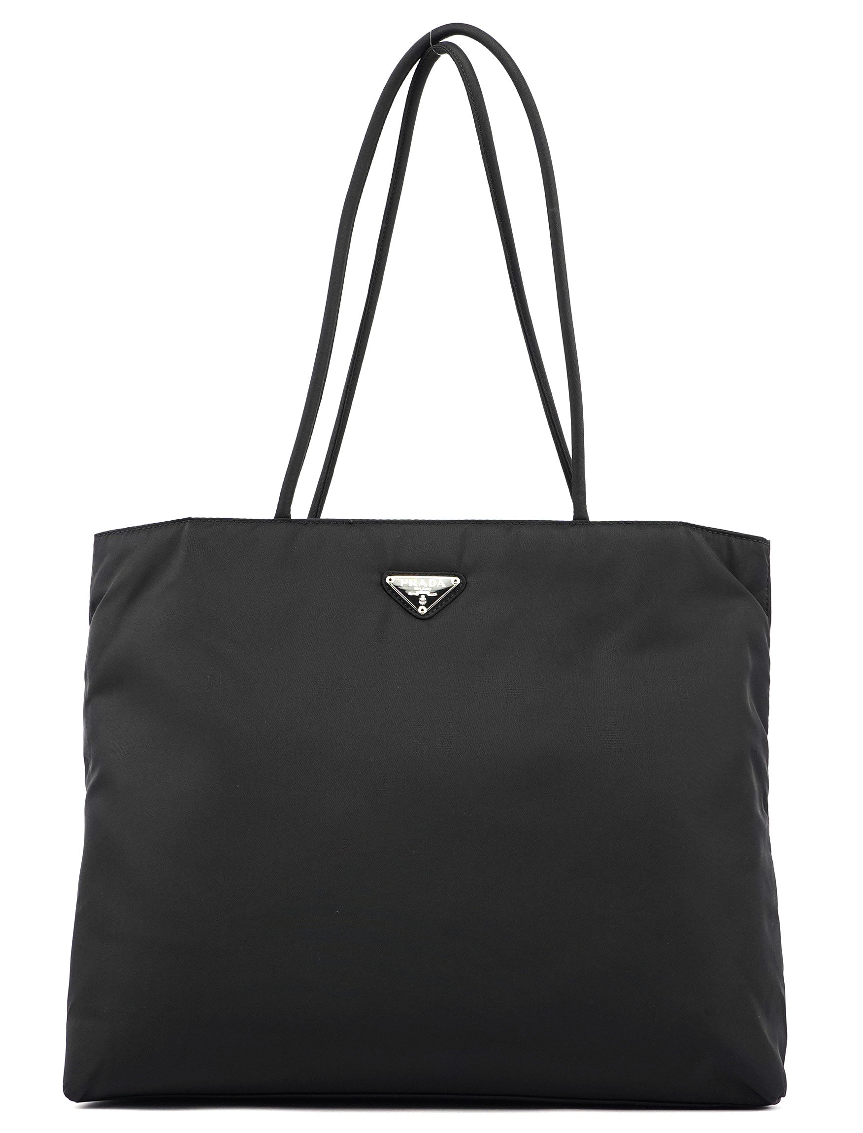 B4681 Black Tessuto City Tote