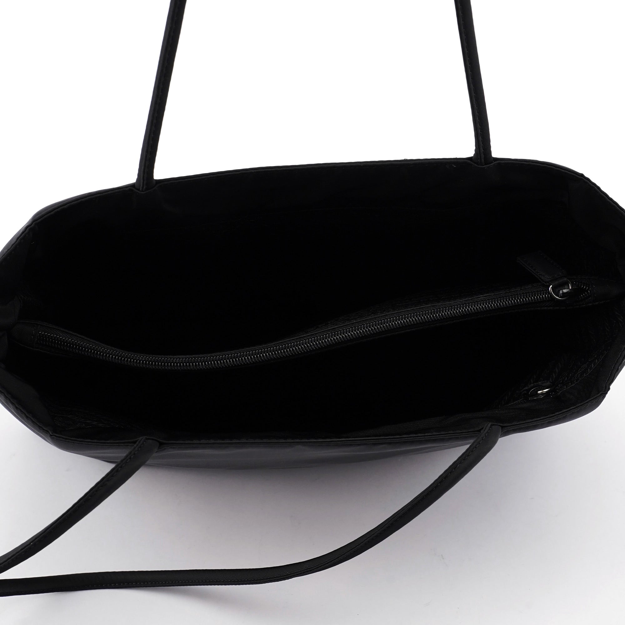 B4681 Black Tessuto City Tote