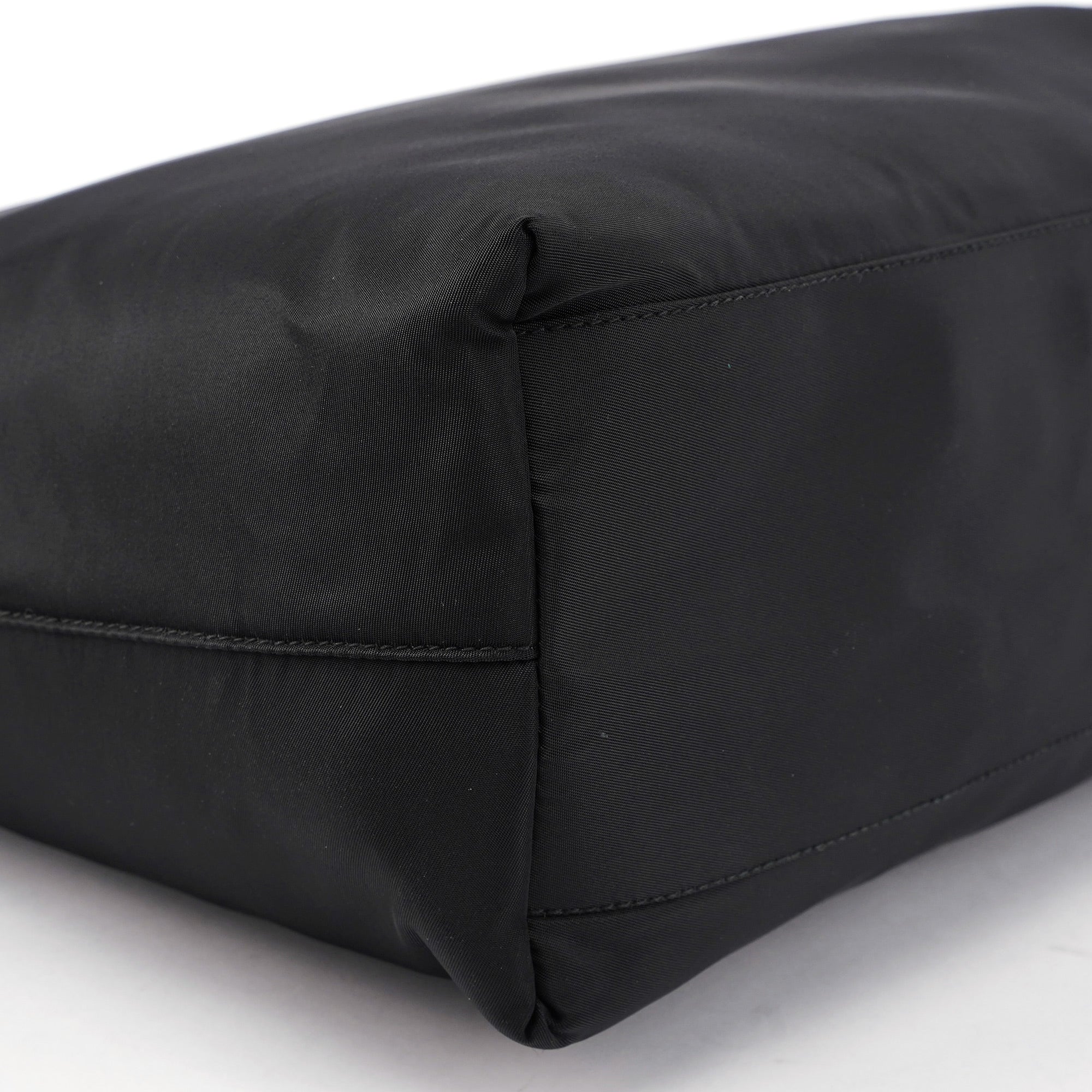 B4681 Black Tessuto City Tote Bag
